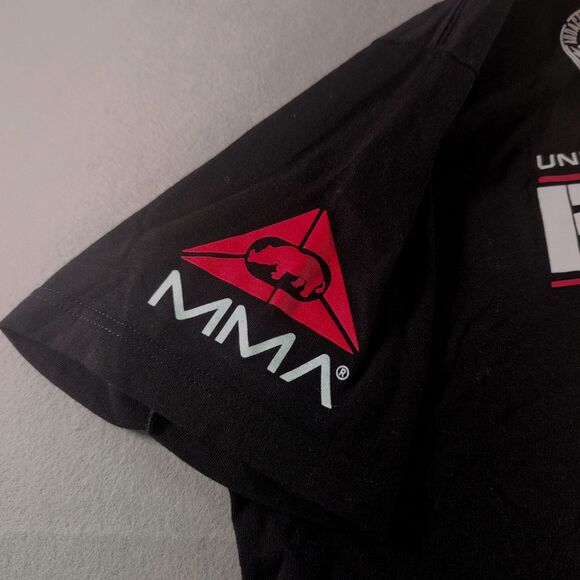 Echo Unltd MMA by Ecko Unlimited Short Sleeve Graphic Tee Black Mens XL (29x26) - Picture 10 of 11